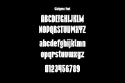 Glatyeno - Bold Sports Font, a Sans Serif Font by Iqsiart Studio (Thumbnail 12 of 15)