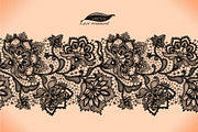 lace ribbon seamless pattern, a Texture Graphic by Vikpit (Thumbnail 1 of 4)