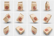 Paper Bag Mock-Up, a Packaging Mockup by DesignRushMarket (Thumbnail 1 of 8)