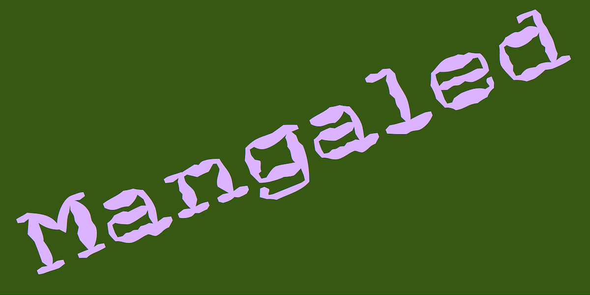 Mangaled, a Font by Ingrimayne Type (Photo 1 of 6)