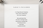 Resume Template Audrey, a Resume Template by Olympia Resume (Thumbnail 4 of 5)