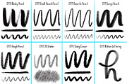 Favorite Pencil Procreate Brush Pack, a Brush Add-On by On the Mark Designs (Thumbnail 2 of 15)