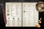 Classic Vintage Restaurant Menus, a Brochure Template by Chad Alan Steinborn (Thumbnail 3 of 3)