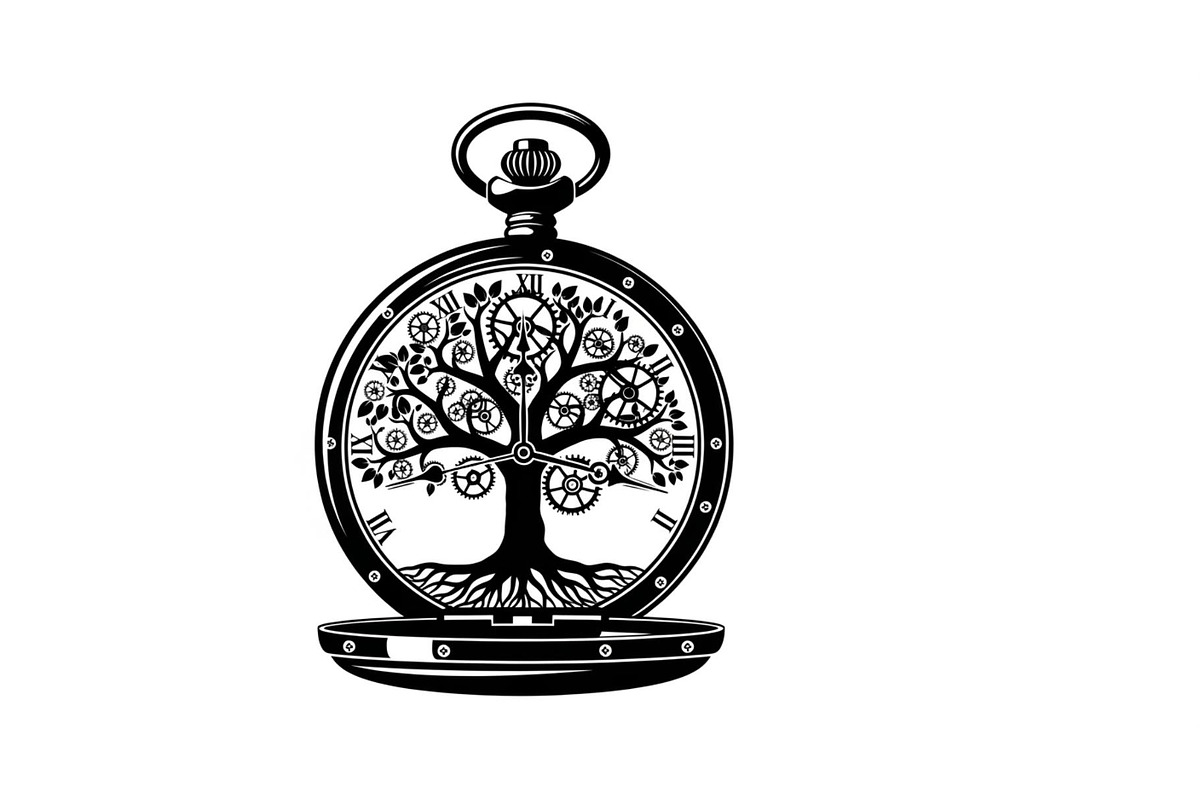 Steampunk Tree of Life Symbol Bundle, an Illustration by yasushie (Photo 16 of 31)