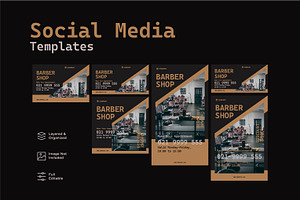 Barbershop Bundle Social Media