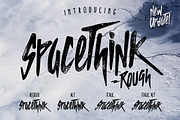 SPACETHINK Typeface - Discount 50%, a Font by giemons™ (Thumbnail 1 of 8)