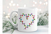 Christmas Lights SVG PNG Vector, a Seasonal Illustration by Design Station (Thumbnail 4 of 5)