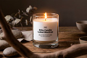 Elite Candle Label Mockup, a Merchandise Mockup by Elite Mockups (Thumbnail 4 of 4)