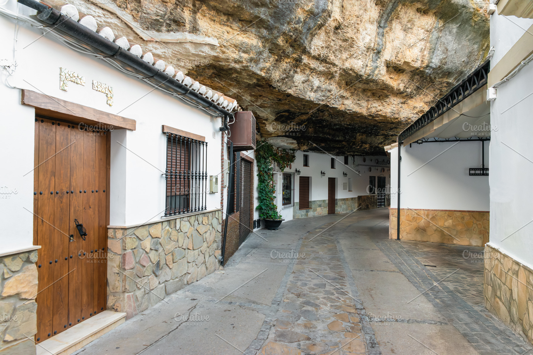 Caves of the Sun Street, a street wi, a Holiday Photo by Fotoeventis