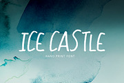 Ice Castle Display Font, a Font by Creativeqube Design (Thumbnail 1 of 5)