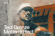 Vintage Glitch Photo Effect Template, a Layer Style Add-On by DesignerCandies (Thumbnail 1 of 6)