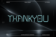 HEXAGON - Futuristic Sci-Fi Font, a Sans Serif Font by Templatiostudio (Thumbnail 12 of 12)