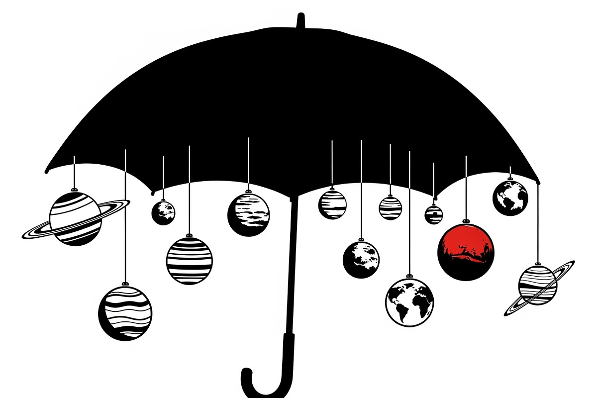 Celestial Umbrella Bundle, an Illustration by yasushie (Photo 2 of 31)