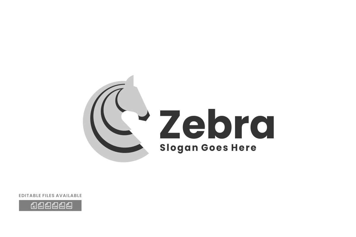 Zebra Simple Mascot Logo, a Branding & Logo Template by ivan_artnivora