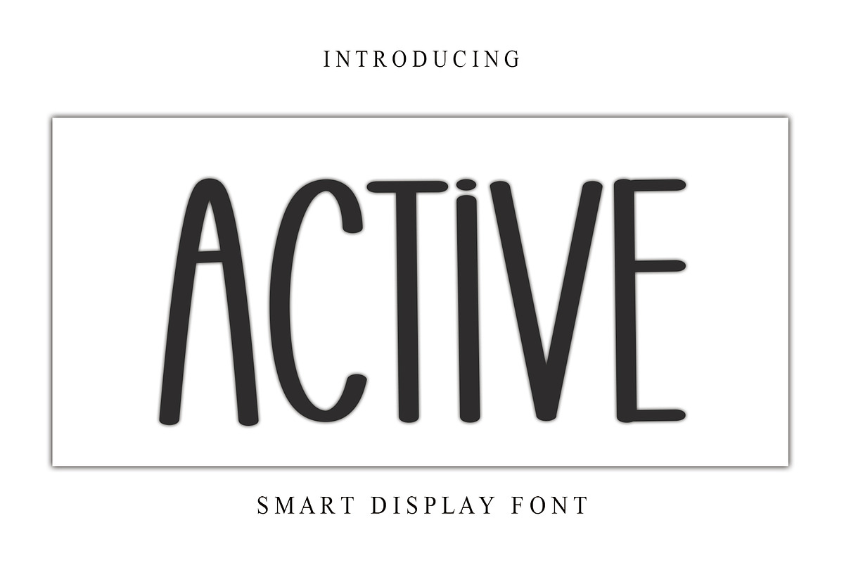 ACTIVE, a Serif Font by InermediaSTUDIO (Photo 1 of 6)