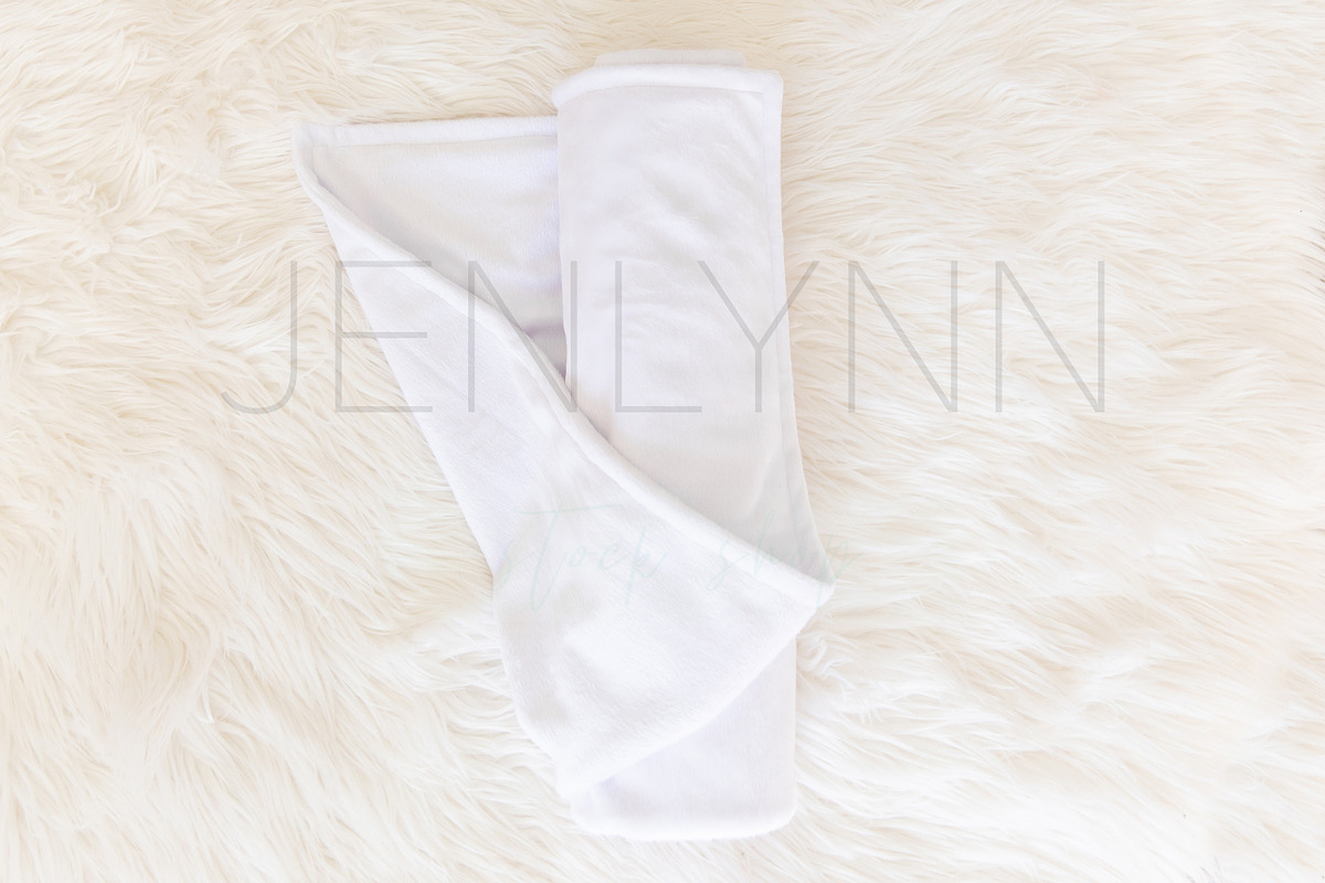 Rolled Minky Blanket Mockup #3, a Product Mockup by JENLYNN Stock Shop (Photo 5 of 6)