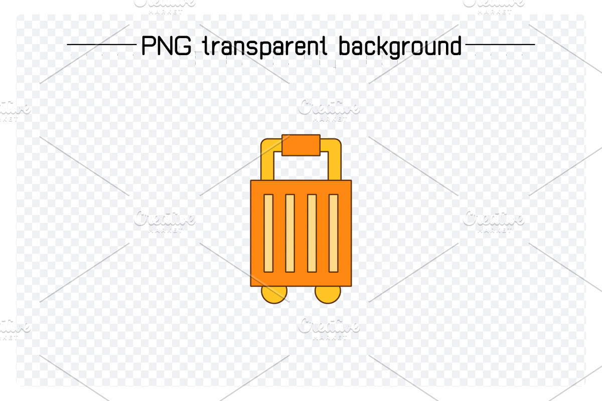 Luggage and travel bag icons set, a Graphic by Designfour (Photo 2 of 6)