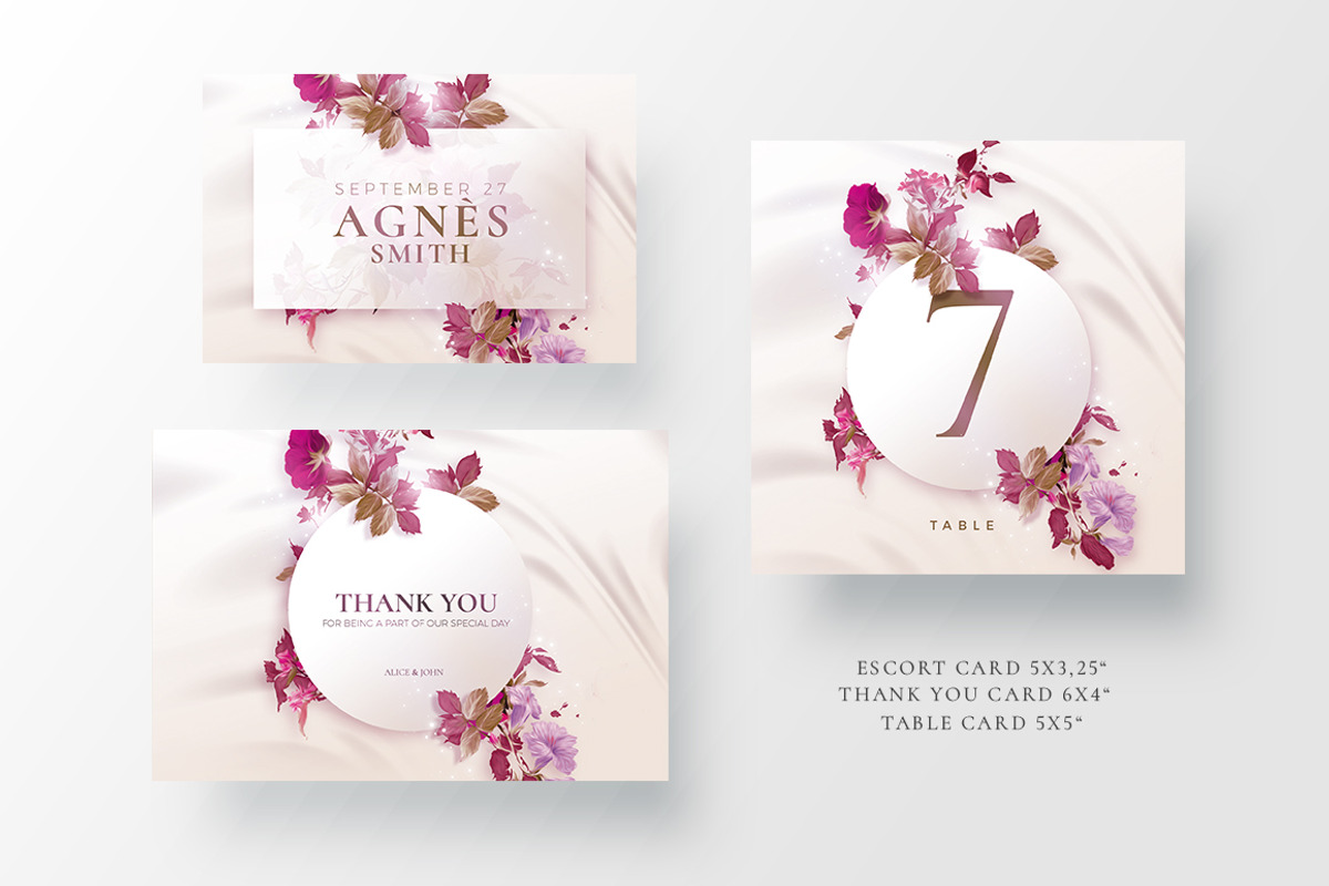 Modern Wedding Invitation - Template, an Invitation Template by Rome B Creation (Photo 4 of 4)