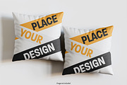 Square pillow mockup bundles, a Merchandise Mockup by Ambo Ampeng (Thumbnail 19 of 32)