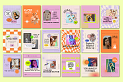 Neon Retro Canva Instagram Puzzle, a Social Media Template by Guavamelo Studio (Thumbnail 12 of 16)