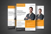 Corporate Business Flyer Template, a Flyer Template by AfzaalGraphics (Thumbnail 1 of 4)