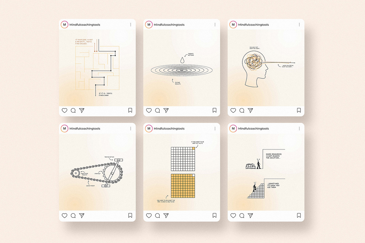 Success & Mindset Instagram Posts, a Social Media Template by AndrewPixel (Photo 11 of 11)