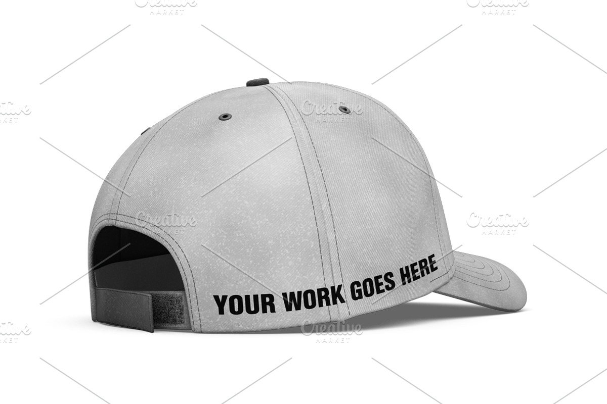 Cap Mock-up, a Merchandise Mockup by PixelMockup (Photo 5 of 17)