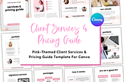 Services & Pricing Template | Canva, a Presentation Template by The Template Lounge (Thumbnail 1 of 7)