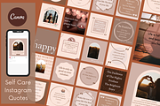 Canva Template Self Care Instagram, a Social Media Template by Reza Space (Thumbnail 1 of 5)