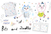 Pets & Doodles, an Animal Illustration by Lera Efremova (Thumbnail 1 of 8)