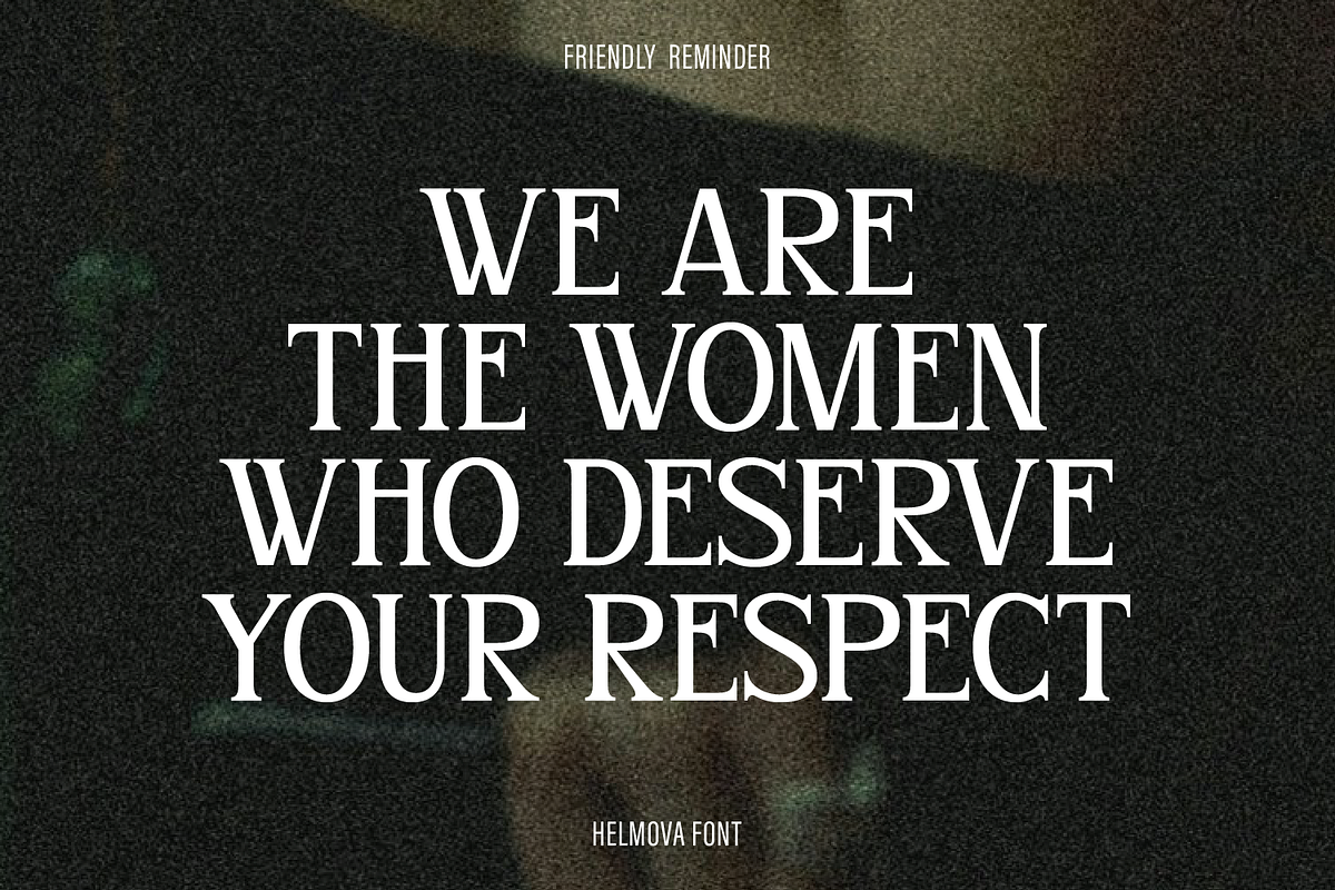 Helmova, a Serif Font by Zaloma Studio (Photo 6 of 18)