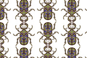 Ornamental Beetle Stripe Vector, a Pattern Graphic by NayaChu (Thumbnail 5 of 8)