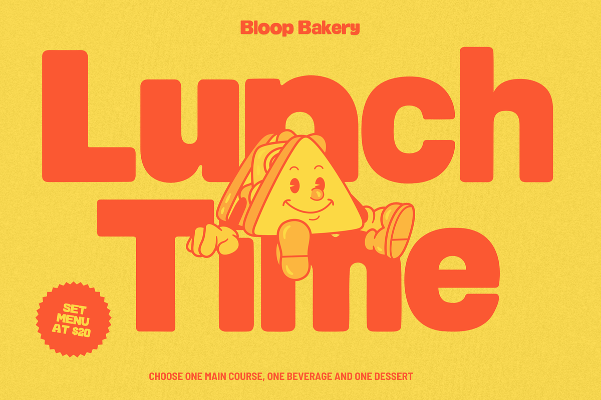 Klinko — Playful Modular Display, a Sans Serif Font by Creacy Studio (Photo 8 of 11)