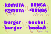 Dixorn – Bold and Bubbly Font, a Font by AuthenType (Thumbnail 5 of 10)
