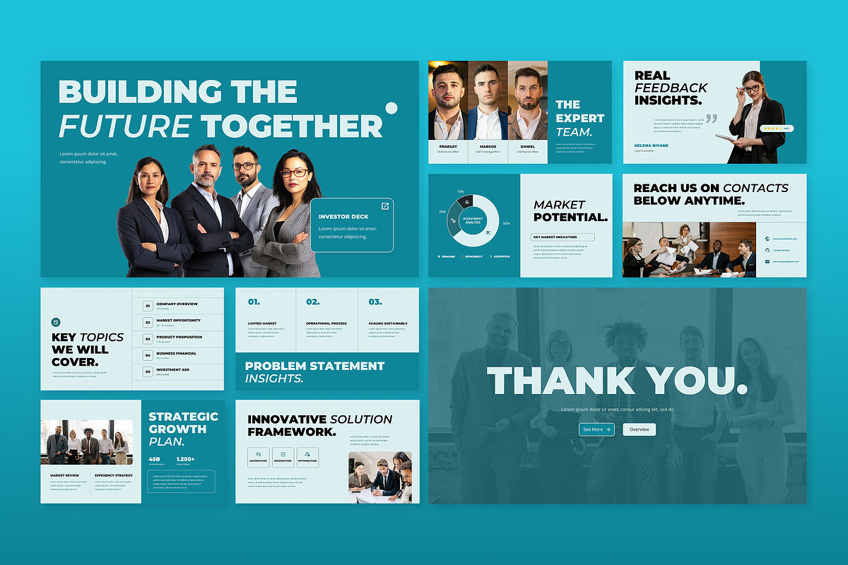 Investor Deck Keynote, a Presentation Template by Antstheme (Photo 4 of 4)