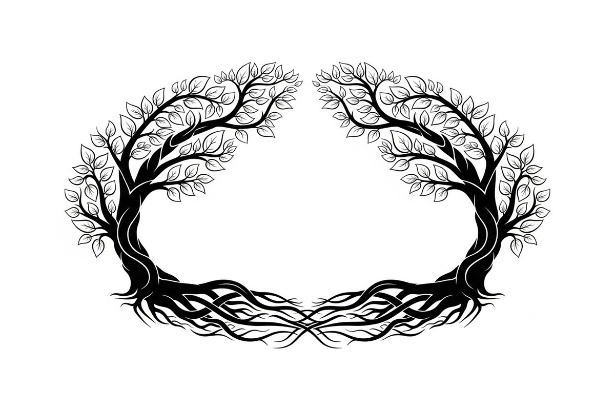 Nature Wreath Frame Vector Bundle, an Illustration by jahid234 (Photo 23 of 51)