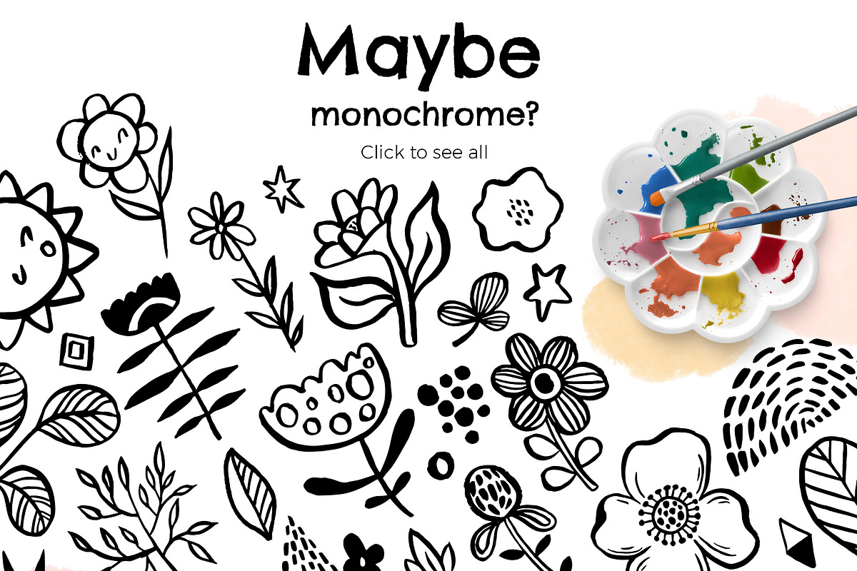 Scandinavian garden fun ink creator, an Object Graphic by Beauty Drops (Photo 8 of 11)
