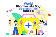 10 World Pharmacists Day, a Healthcare Illustration by denayunebgt (Thumbnail 1 of 4)