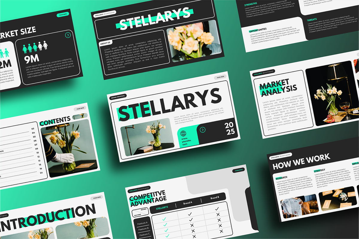 STELLARYS - Brand Proposal, a Presentation Template by ArbaStudio (Photo 1 of 5)