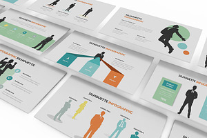 Silhouette Infographic Powerpoint