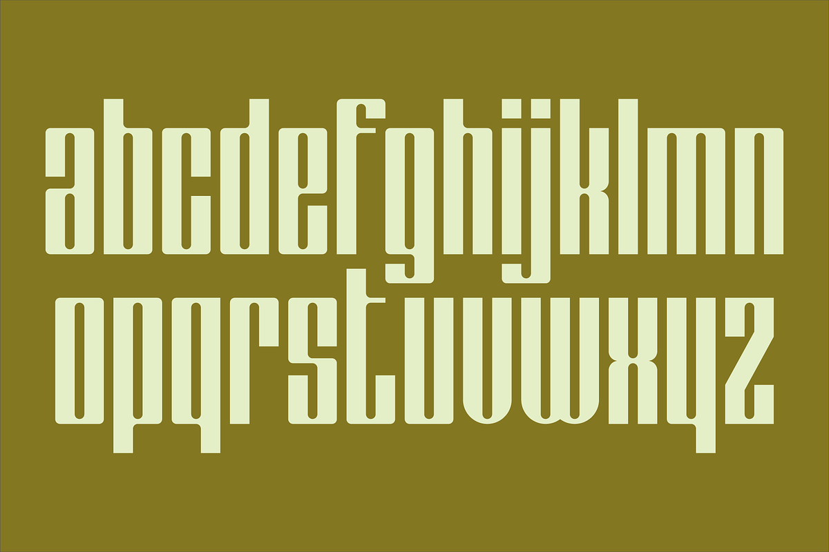 Display Carlos Font, a Sans Serif Font by GG Design (Photo 5 of 10)