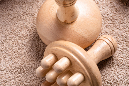 Wood Therapy Massage Tools, Maderoterapia, Manual Mushroom Massa
