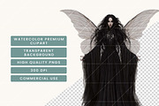 Watercolor Dark Enchanted Gothic, an Object Illustration by BusyDaydesign (Thumbnail 7 of 9)