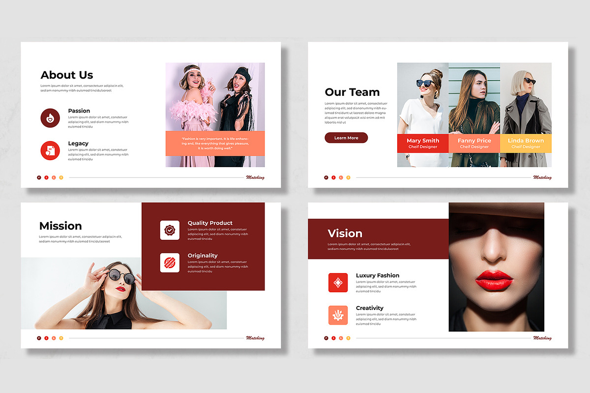 Fashion Presentation Template PPT, a Presentation Template by Mighty-Slide (Photo 3 of 6)