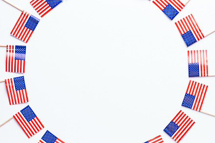 American flag for Independence Day, a Holiday Photo by LanaSweet