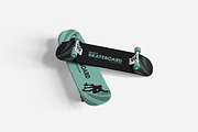 Skateboard Mockup, a Product Mockup by bimockup (Thumbnail 3 of 6)
