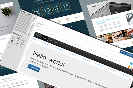 Bootstrap Templates & Email Builder