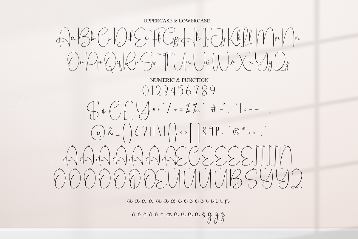 Family Signature | Script Font, a Handwritten Font by Scratchones (Photo 7 of 9)