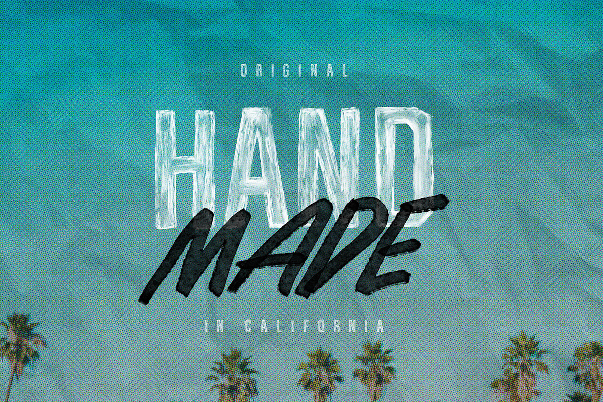 Salty Brush - SVG Font Duo, a Script Font by Visual Blends (Photo 4 of 8)