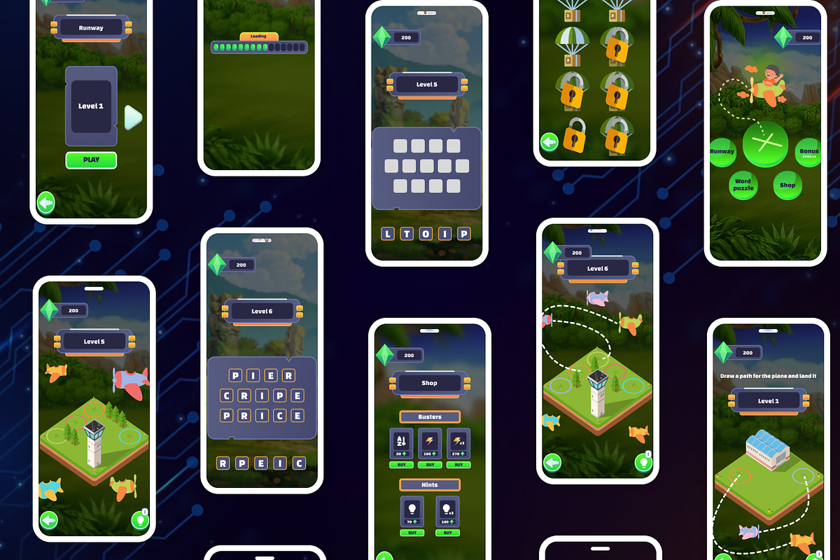 5 games ui kit (2), an App Template by Shoppie (Photo 6 of 6)